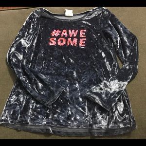 Girls winter top size 8